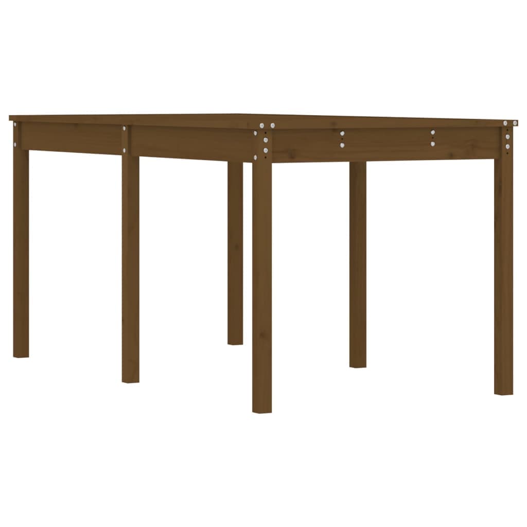 Mesa de Jardim 159,5x82,5x76 cm Pinho Maciço Castanho-mel - 823979