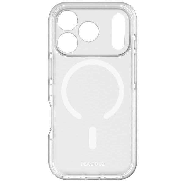 Decoded Capa MagSafe Híbrida Antichoque Transparente para iPhone 17 Pro White