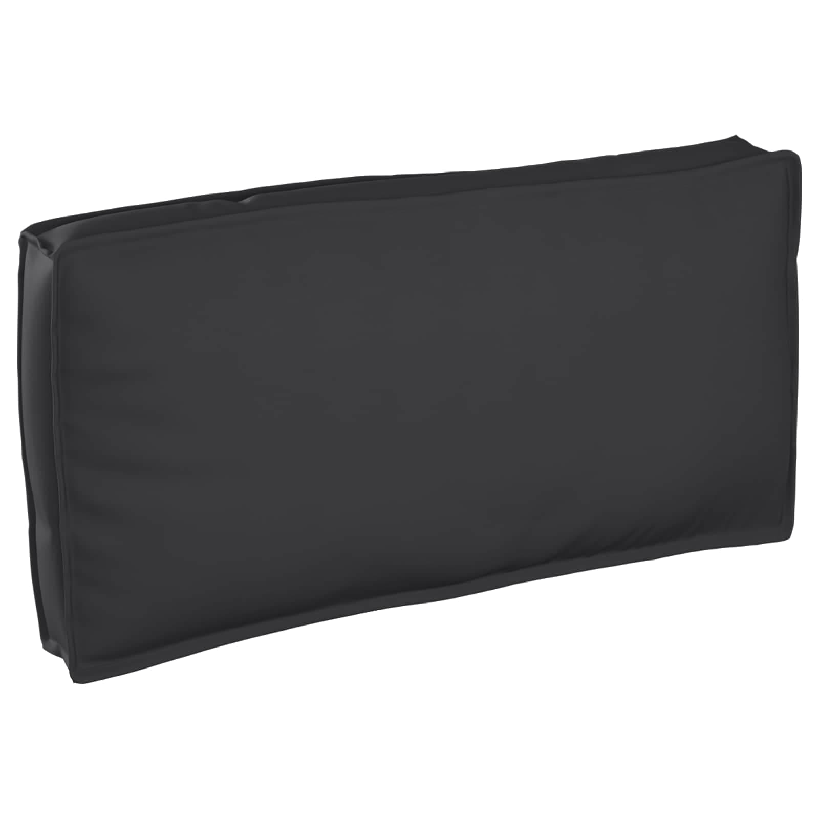 vidaXL Almofada Preto 120 x 60 x 12 cm Tecido Oxford