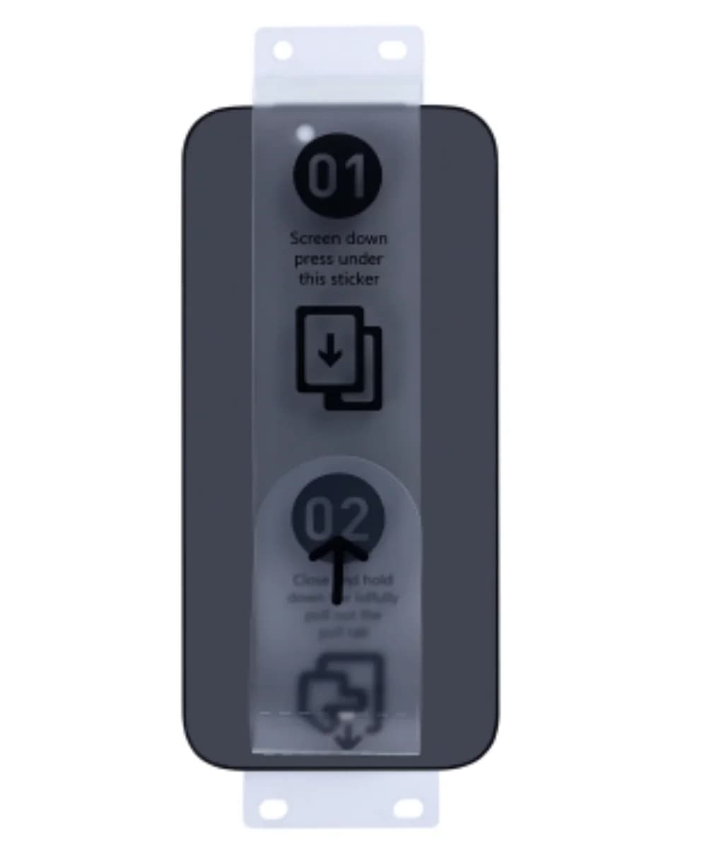 Película de Vidro Temperado HD com Fit Box para iPhone 17 Pro Max