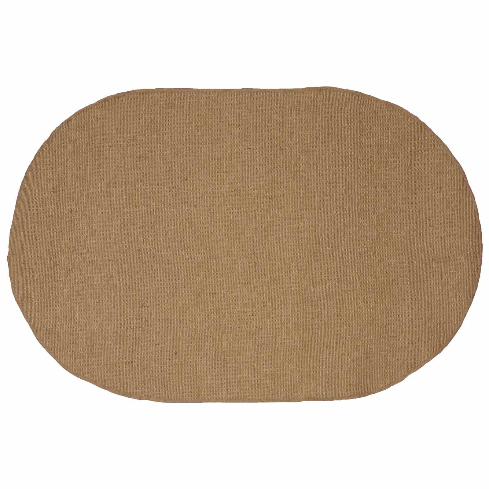 vidaXL Tapetes de área Natural 122 x 183 cm Juta