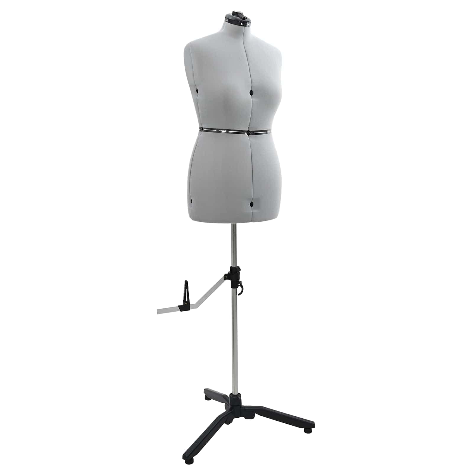 vidaXL Forma de Vestido Ajustável Feminina Cinzeto m Veludo