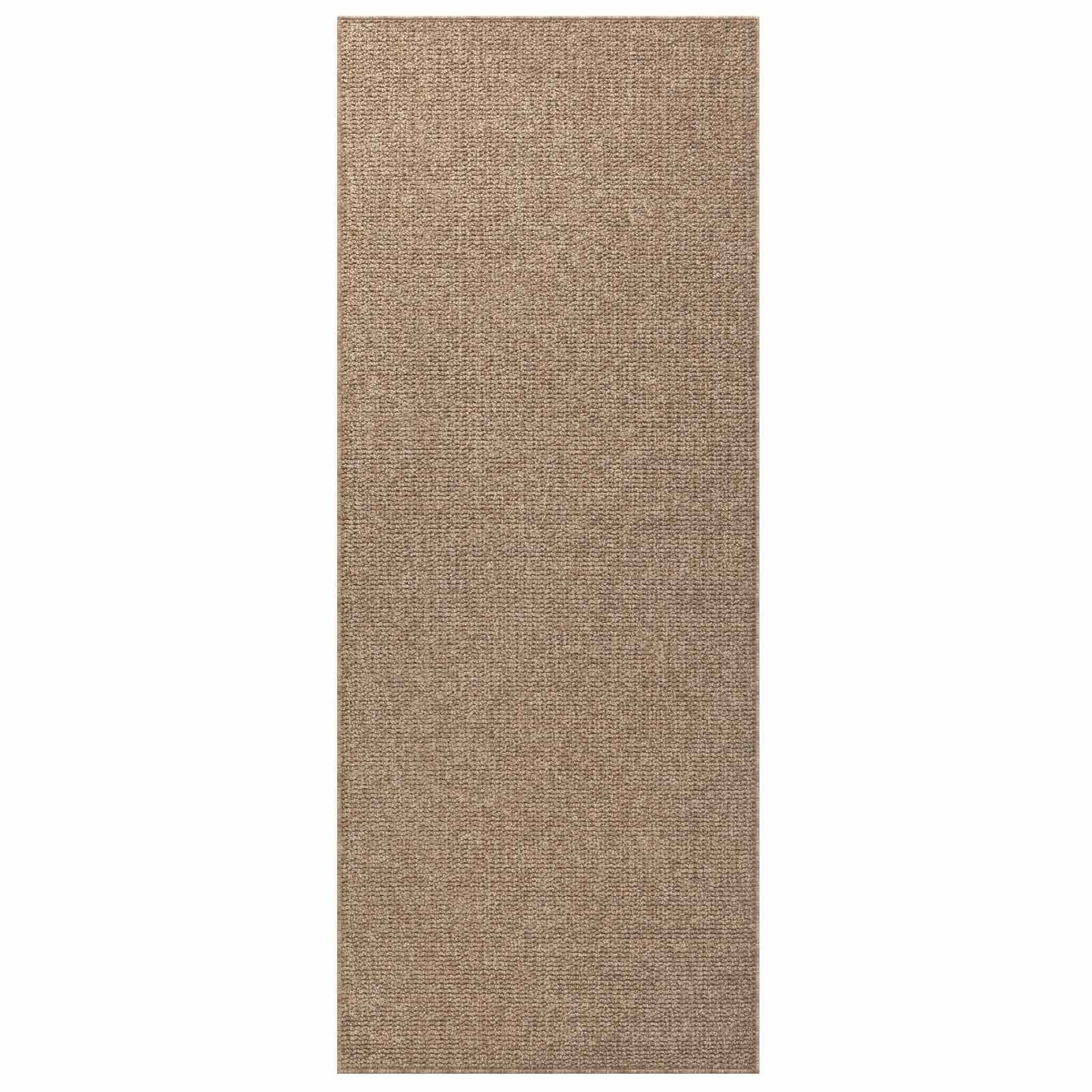 vidaXL Tapetes de área Retangular AGIRA Natural 200 x 80 cm Poliéster