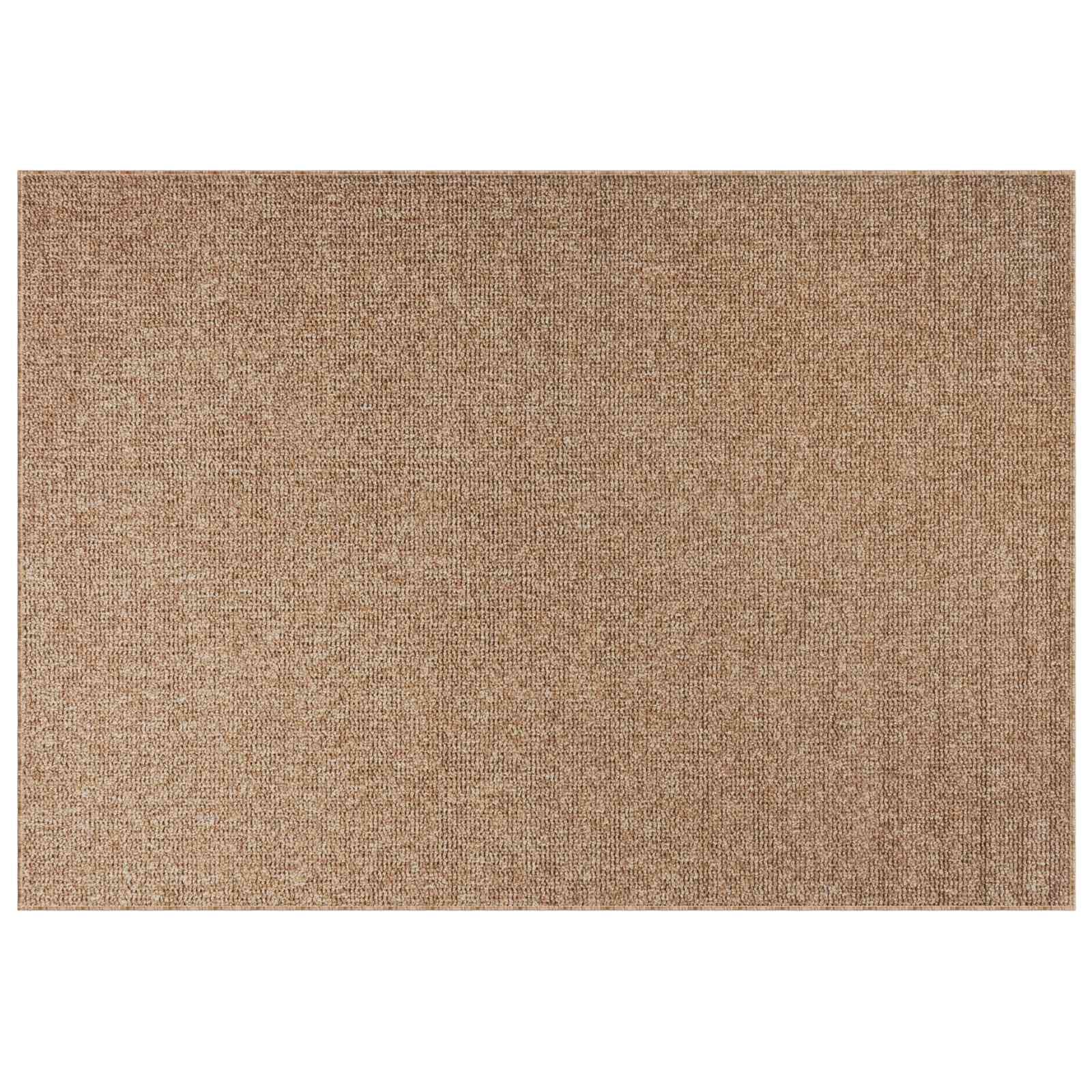 vidaXL Tapetes de área Retangular AGIRA Natural 170 x 120 cm Poliéster