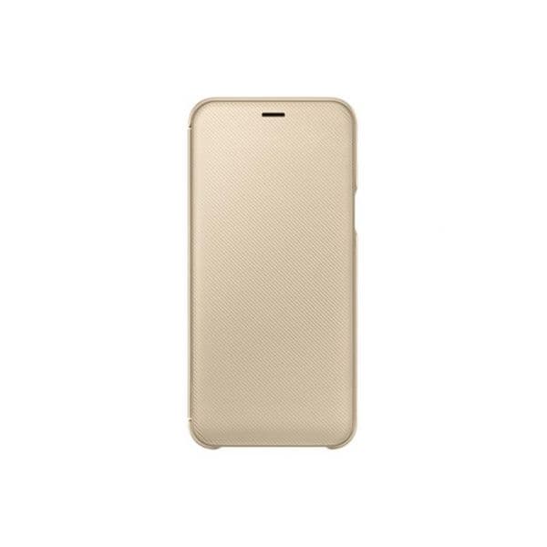Samsung Galaxy A6 Wallet Cover Gold - EF-WA600CFEGWW