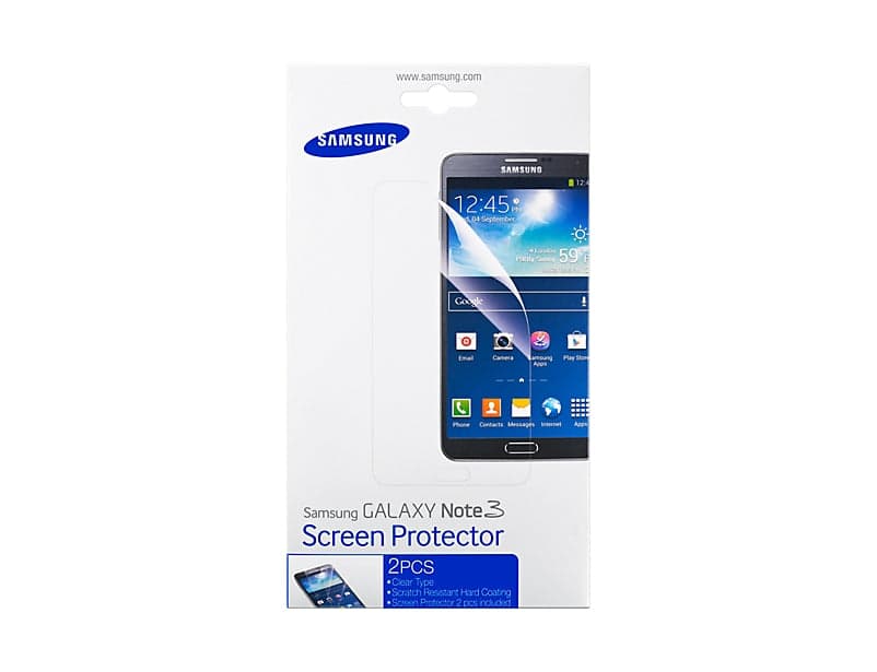 Samsung Pack 2 Protectores de Ecrã para Galaxy Note 3 - ET-FN900CTEGWW