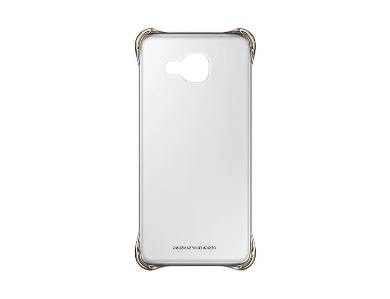 Samsung Capa Clear Cover para Samsung Galaxy A3 (2016) Gold - EF-QA310CFEGWW