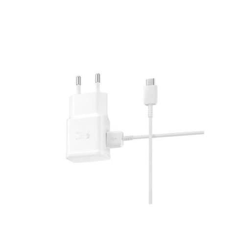 Carregador Original Samsung 2A + Cabo USB Tipo C branco