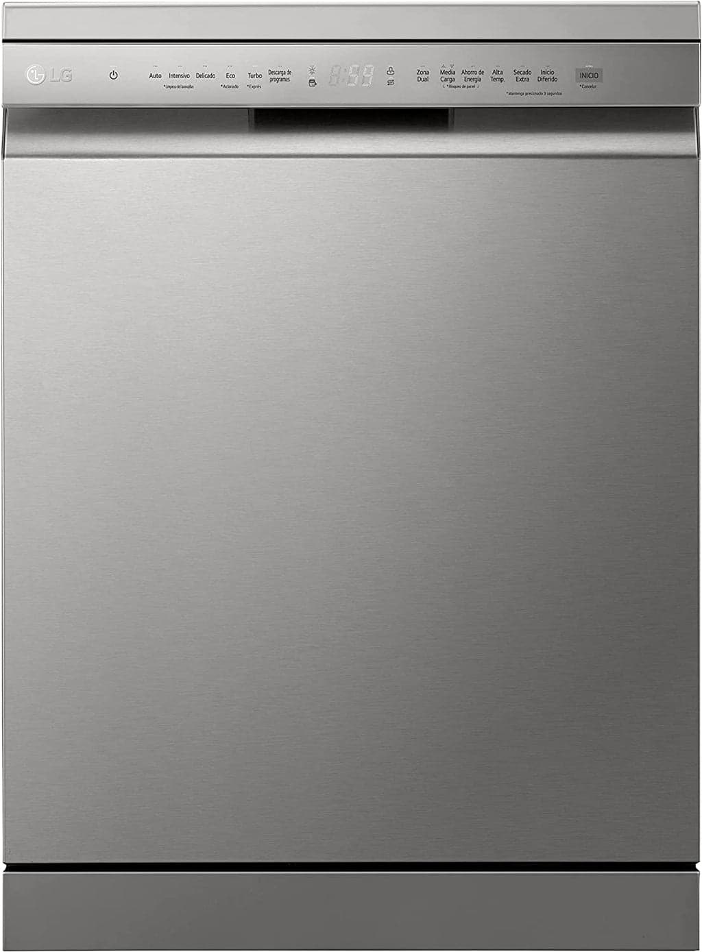 MÁQUINA LAVAR LOUÇA 14 TALHERES LG DF242FP INOX