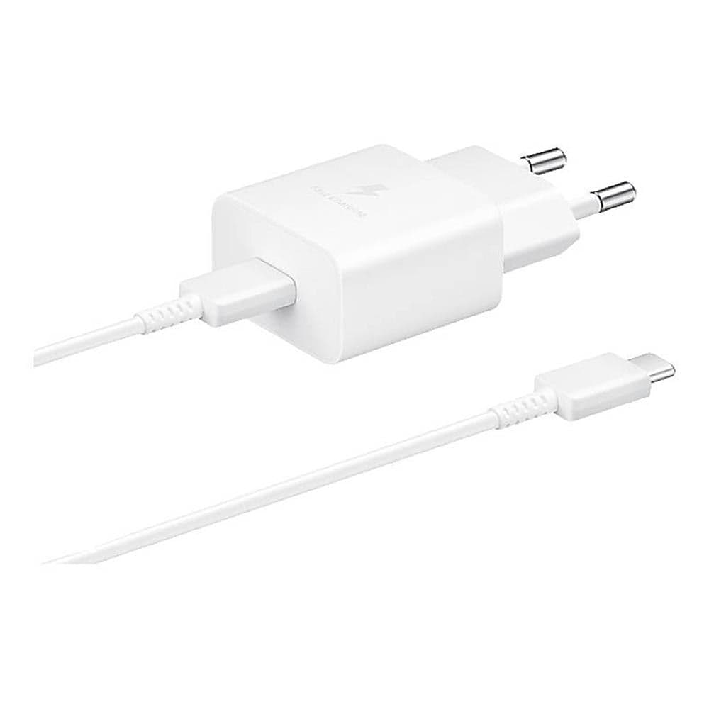 SamsungEP-T1510 Carregador Rápido + Cabo usb Tipo C 15W White EP-T1510XWEGEU