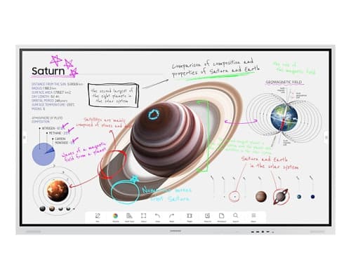 SAMSUNG FLIP PRO 75" - INTERACTIVO DIGITAL TOUCH SCREEN - WM75B