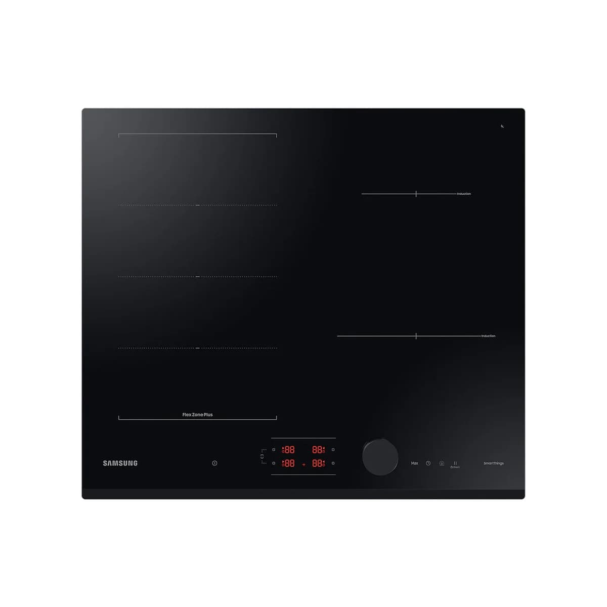 Placa de Indução Samsung NZ64B6058GK | 59cm, 4 Zonas, Preto