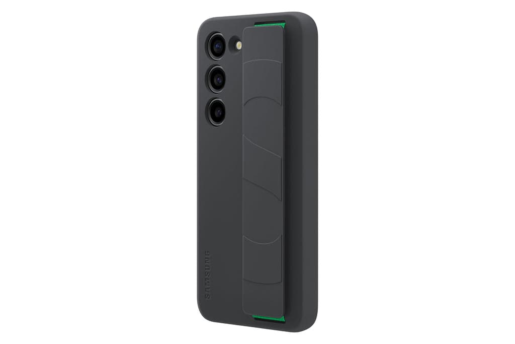 Capa Samsung Galaxy S23 Silicone Preto c/ Fita