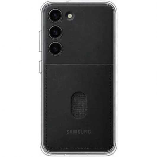 Porta-cartões Samsung Frame Case preto para Galaxy S23
