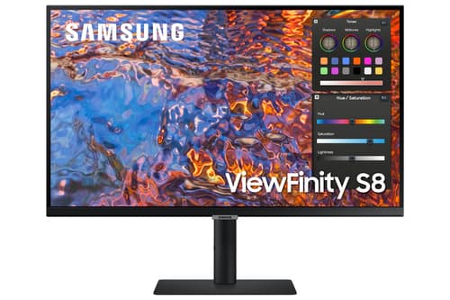 Monitor Samsung Viewfinity S8 led 32" LS32B800PXPXEN 4K Ultra HD (preto) LS32B800PXPXEN
