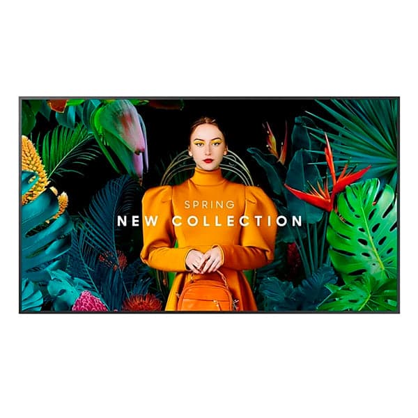 Samsung QH43C Plasma digital 109,2 cm (43") LCD Wi-Fi 700 cd/m² 4K Ultra HD Preto Processador built-in Tizen 24/7