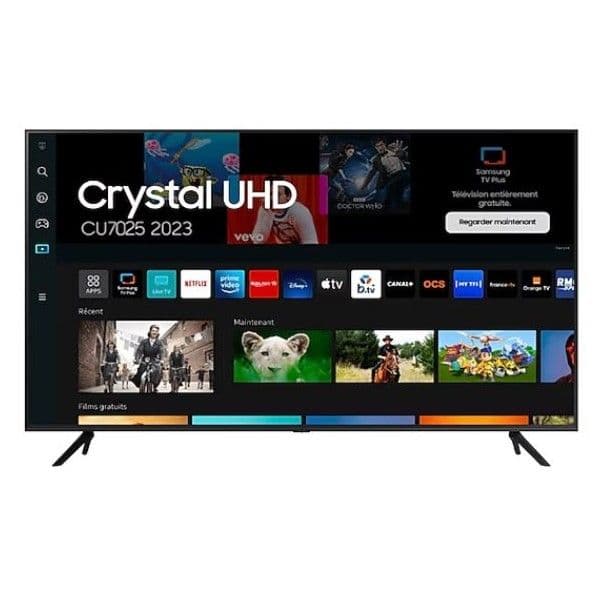 TV Samsung 50" Series 7 TU50CU7025K LED UHD Smart TV 4K
