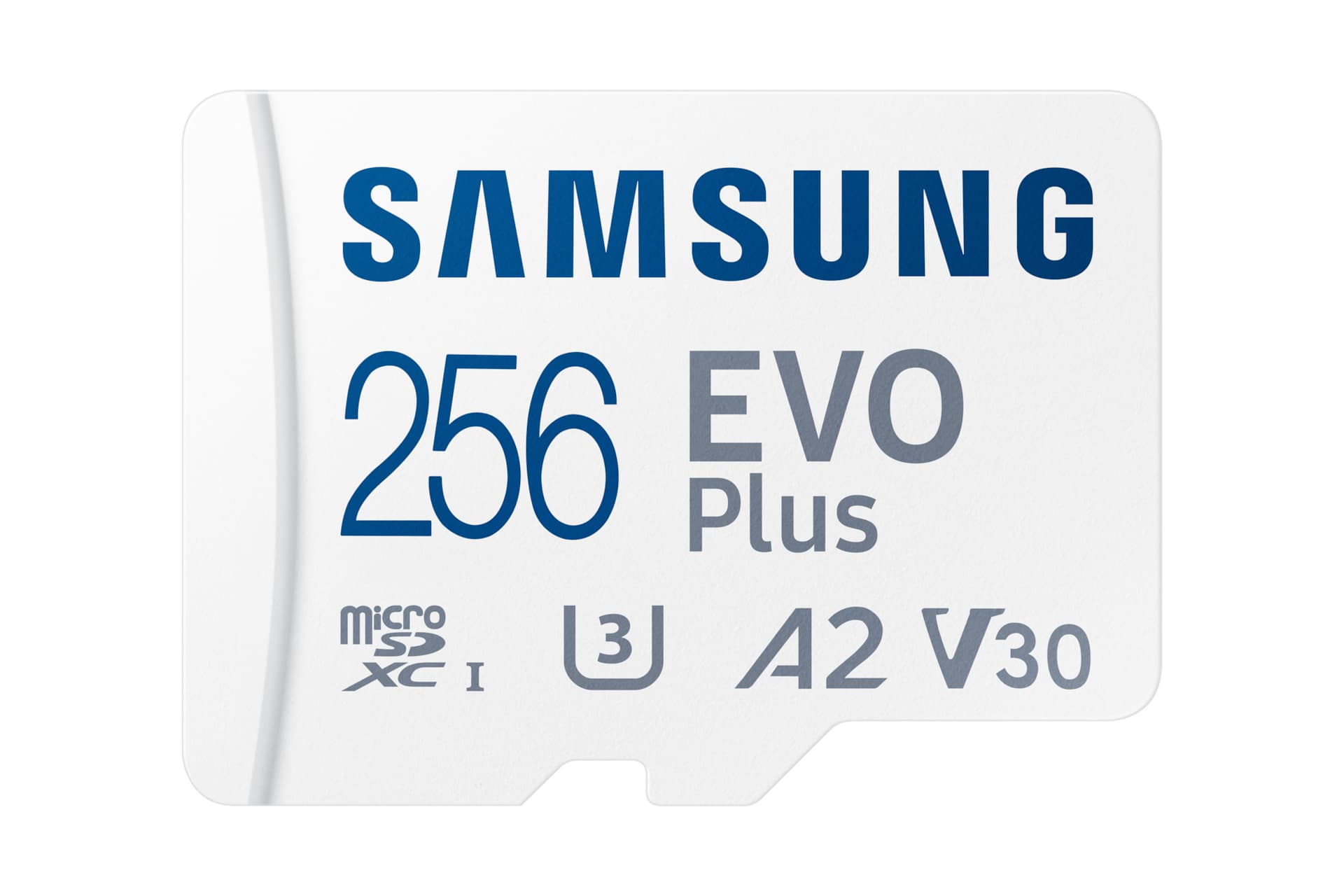 Tarjeta de Memória Samsung / EVO Plus 2023 / 256GB / microSD XC / Classe 10 / 160MBs