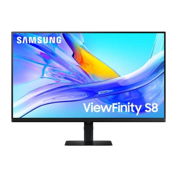 Monitor Samsung 32" ViewFinity S8 S80UD S32D800UAU 4K UHD VA HDR10 USB-C KVM Altura Ajustável
