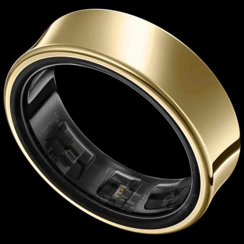 Samsung Galaxy Ring Smart Ring Bluetooth 5.4 – Dourado Titânio Tamanho 11