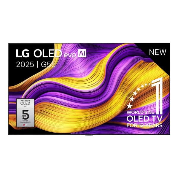 TV LG 55" OLED Evo AI G5 OLED55G55LW OLED Smart TV 4K HDR