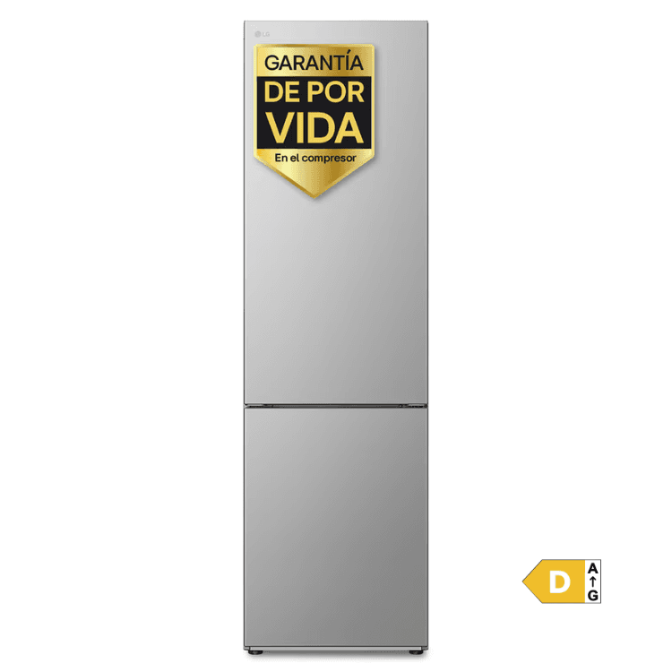 Frigorífico Combinado LG GBV21NCDPY 344L Inox