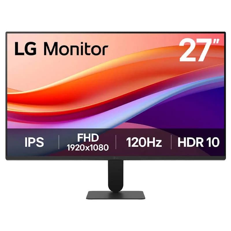 Monitor LG 27" 27U411A-B Full HD 120Hz 1ms HDR10 HDMI Preto