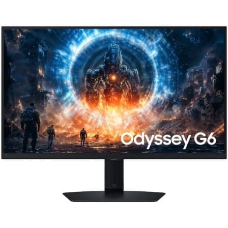 Monitor Samsung 27" Odyssey G6 G60F QHD 350Hz IPS Preto Altura Ajustável