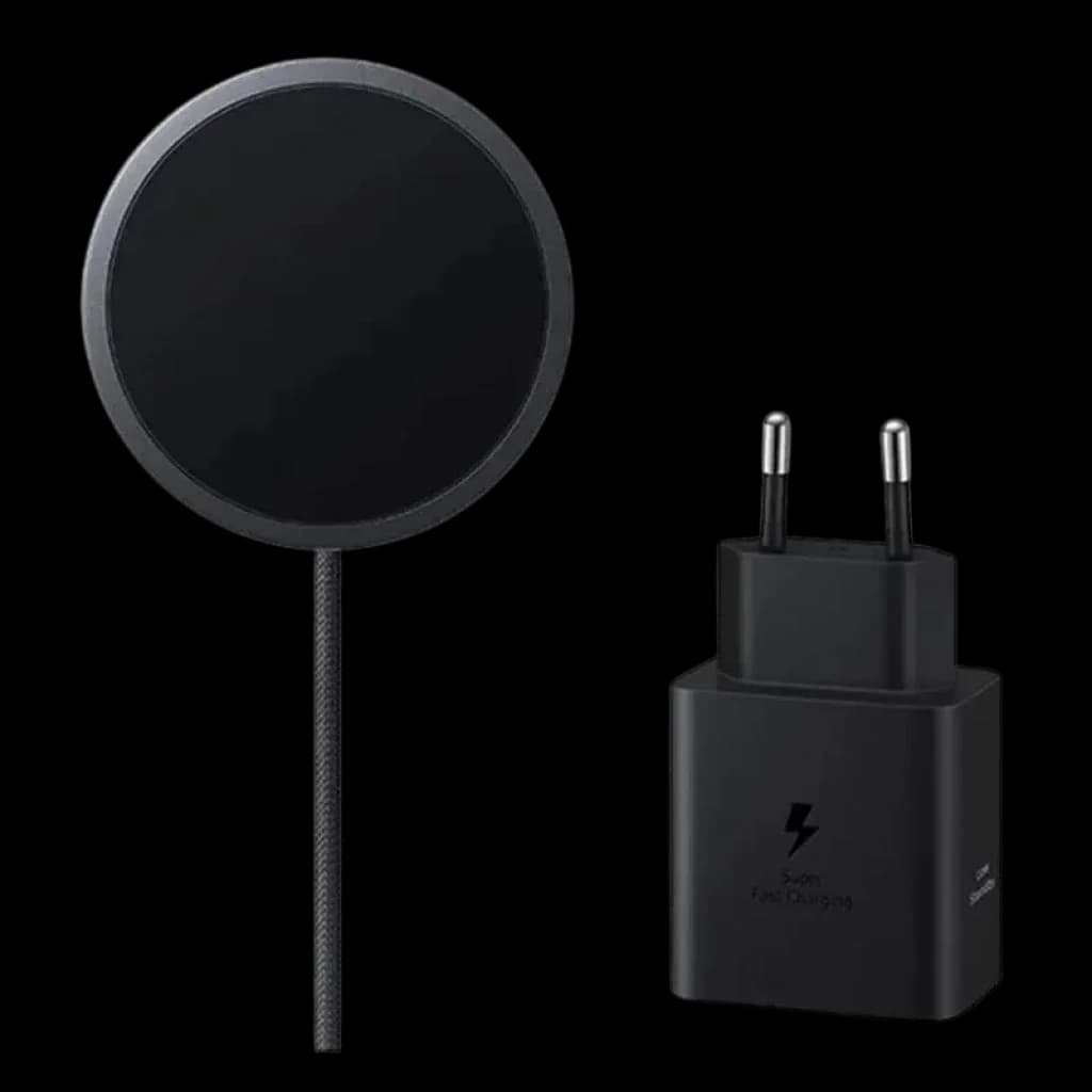 Samsung EP-P2900TBEGWW Carregador Wireless Magnético Qi2 25W + Adaptador 45W Dark Grey
