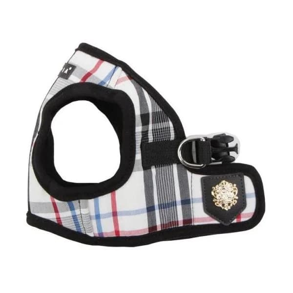 Puppia Peitoral de Colete Preto Júnior L
