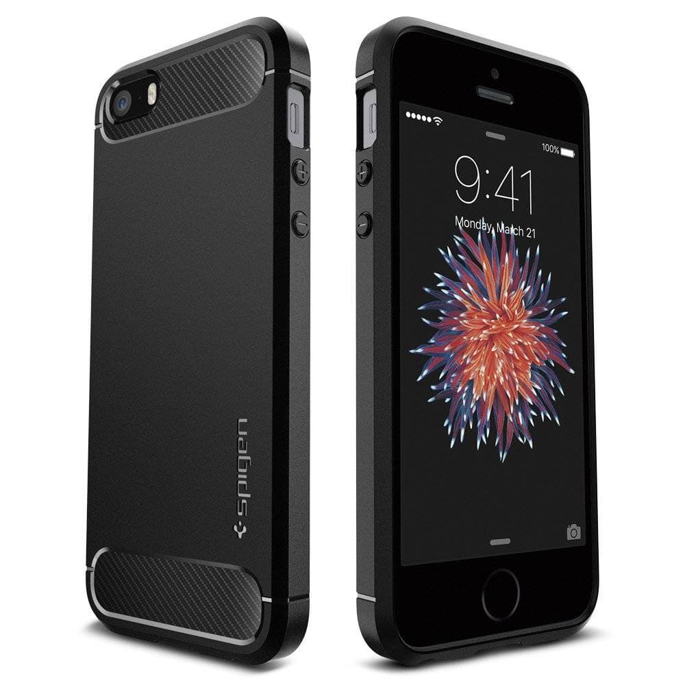 Capa Spigen Liquid Air para iPhone 7 / 8 / SE 2020 / SE 2022 - preta