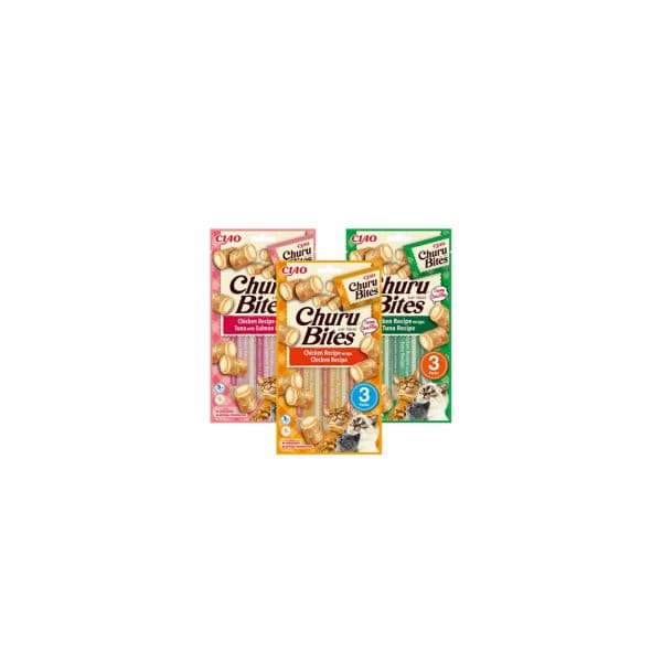 Churu Cat Bites Frango 3x10g