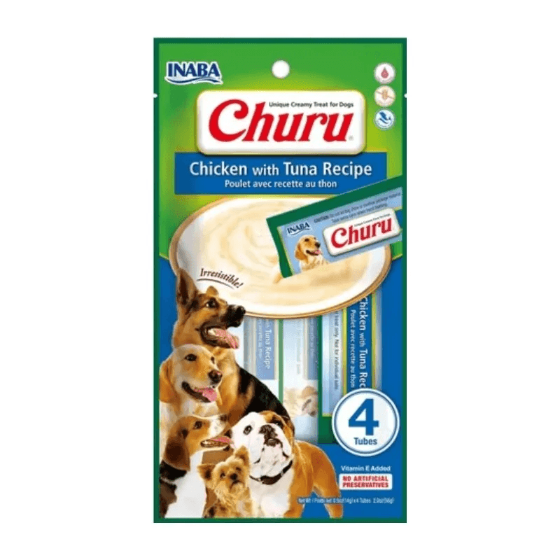 Churu Dog Receta de Pollo con Atún