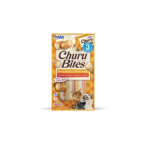 Churu Juicy Bites Peixe, Ameijoa, Mexilhão, Atum, Marisco 3x1.3g