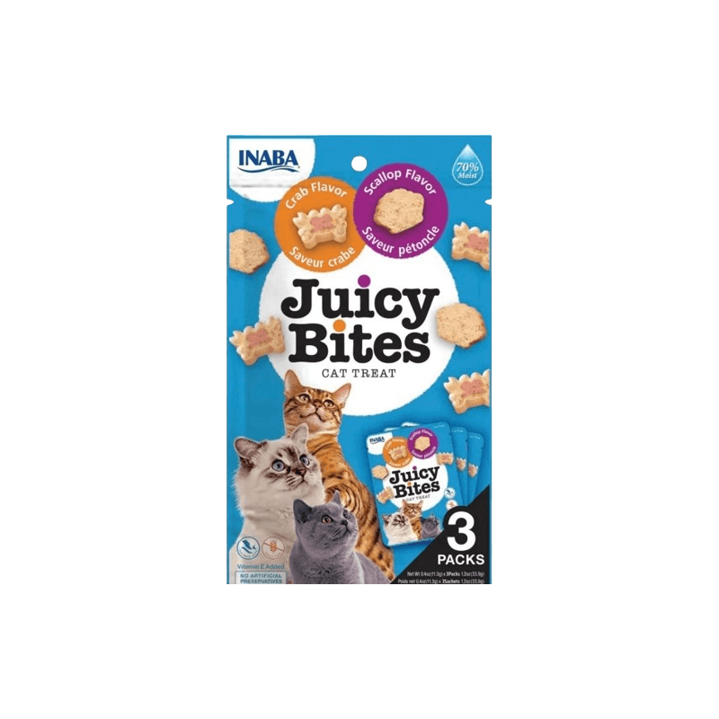 Churu Cat Juicy Bites Vieira y Cangrejo
