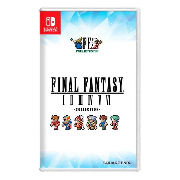 Final Fantasy I-VI Pixel Remaster Collection Anniversary Edition Nintendo Switch - Asian Import English