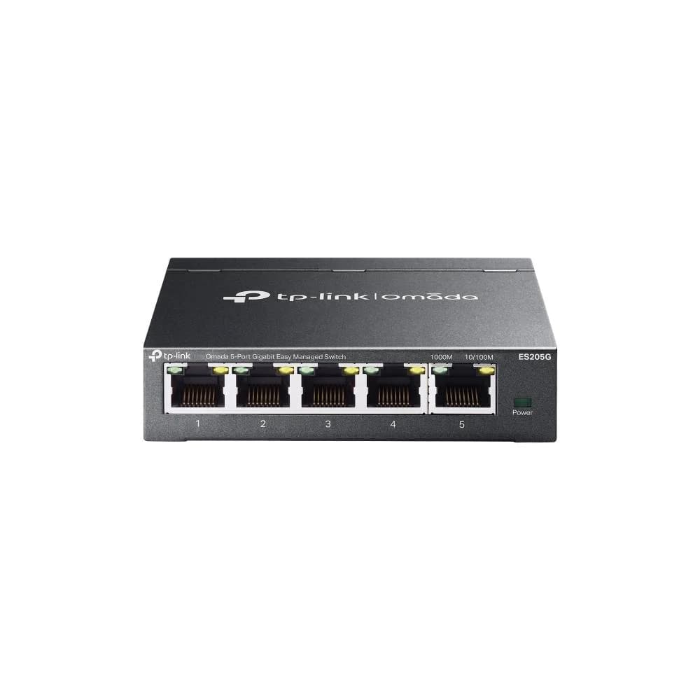 Switch TP-Link Omada ES205G 5 Portas Gigabit Managed