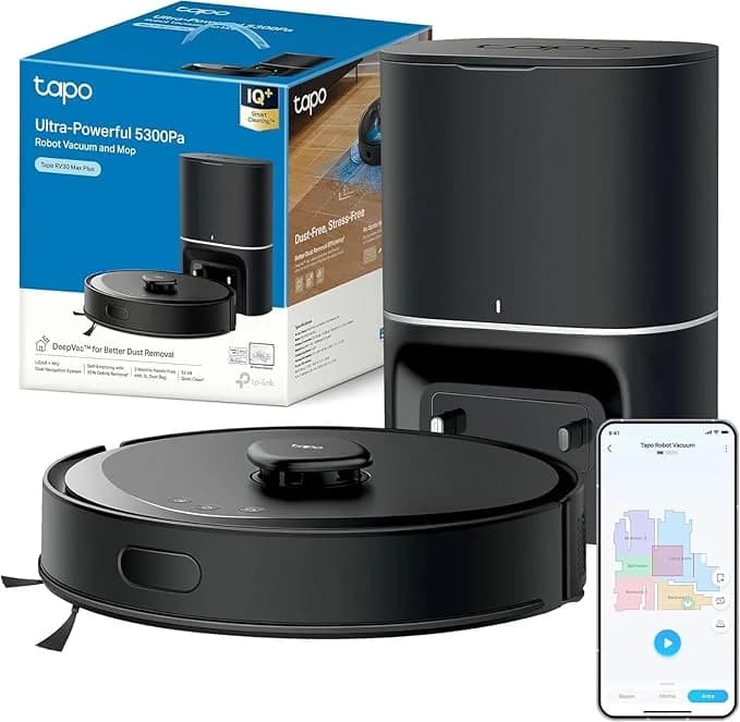 TP-Link Tapo RV30 Max Plus 5300Pa 2600 mAh - TAPORV30MAXPLUS