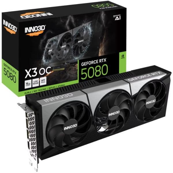 Inno3D GeForce RTX 5080 X3 OC 16GB GDDR7 DLSS4