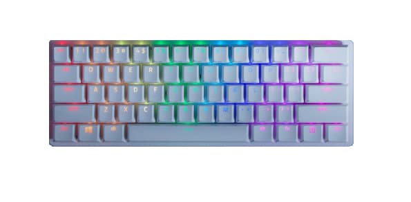 Razer Huntsman Mini Purple Switch US Layout Mercury ED - RZ03-03390300-R3M1