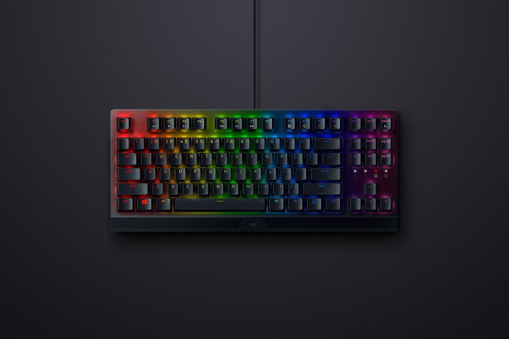 TECLADO RAZER GAMING BLACKWIDOW V3 TENKEYLESS (YELLOW SWITCH) - U