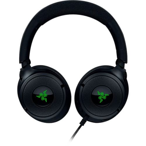 Razer Kraken V4 X Auscultadores Com fios Fita de cabeça Jogos USB Type-C / USB Type-A Preto