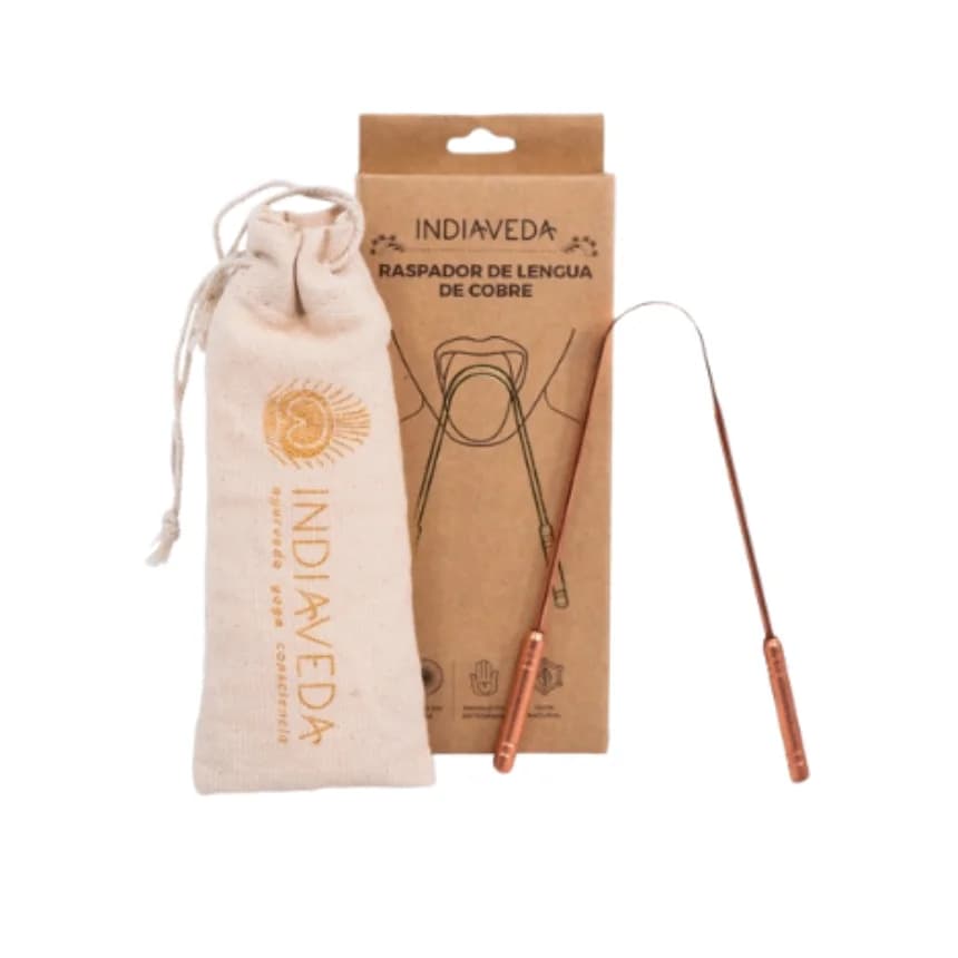 Raspador de Língua de Cobre – Indiaveda