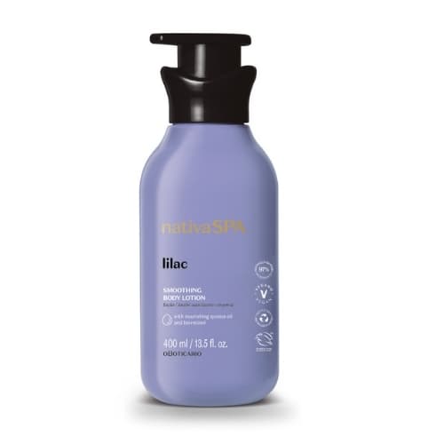 O Boticário Loção Renovadora Desodorante Hidratante Corporal Nativa Spa Lilac 400ml