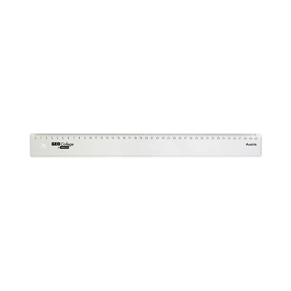 Aristo Régua Plastica 40cm Cristal Geocollege (ar23040) - 08915323040