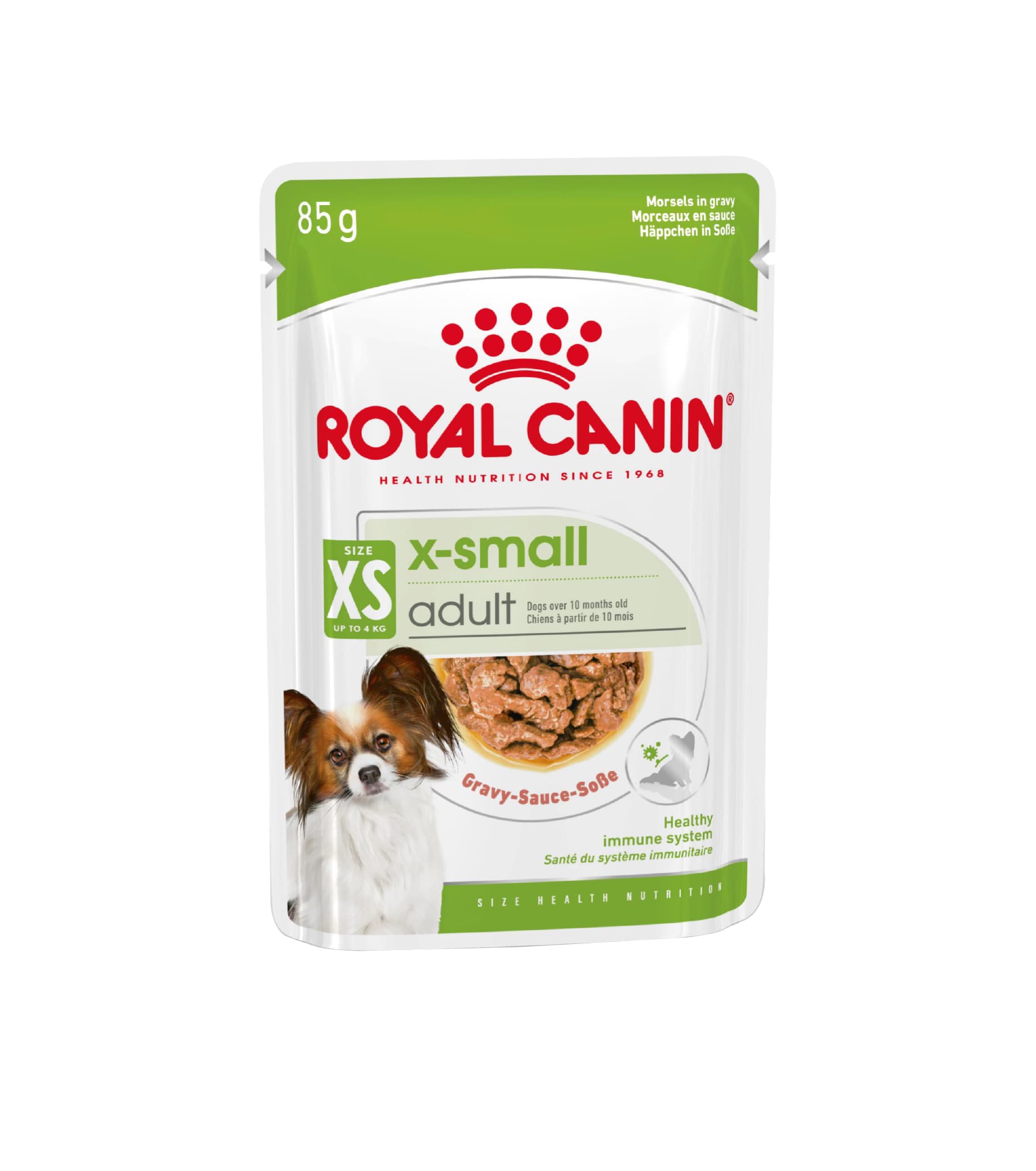 Ração Húmida Royal Canin X-Small Adult Com Molho 85g