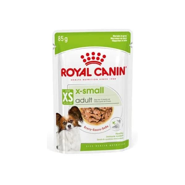 Ração Húmida Royal Canin X-Small Adult Com Molho 85g