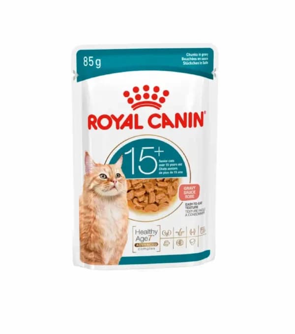 Royal Canin Ageing 15+ Gravy Ração Húmida para Gato - Campet