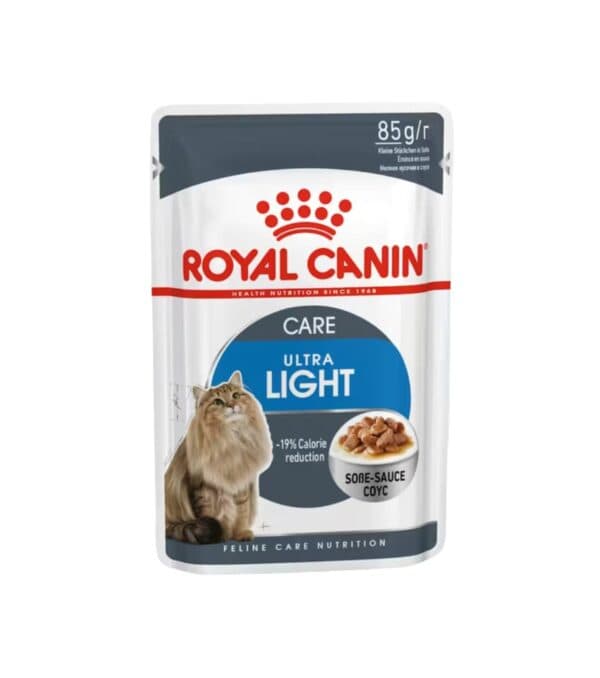 Ração Húmida Royal Canin Ultra Light Gravy 12x 85g