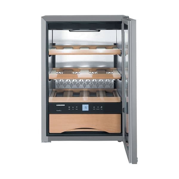 Cave de Vinho Liebherr WKES653 | 12 garrafas, 1 zona, Inox